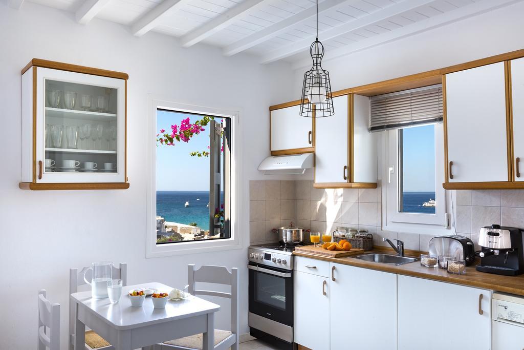 Bay Bees Sea View Suites & Homes Platys Gialos  Værelse billede